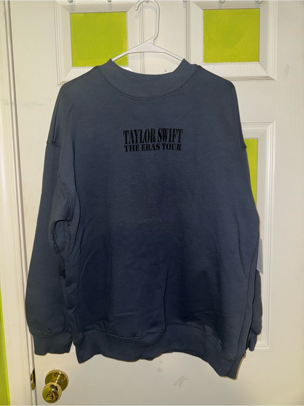Taylor Swift The Eras Tour blue Crewneck